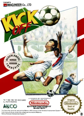 Kick Off (Europe) box cover front